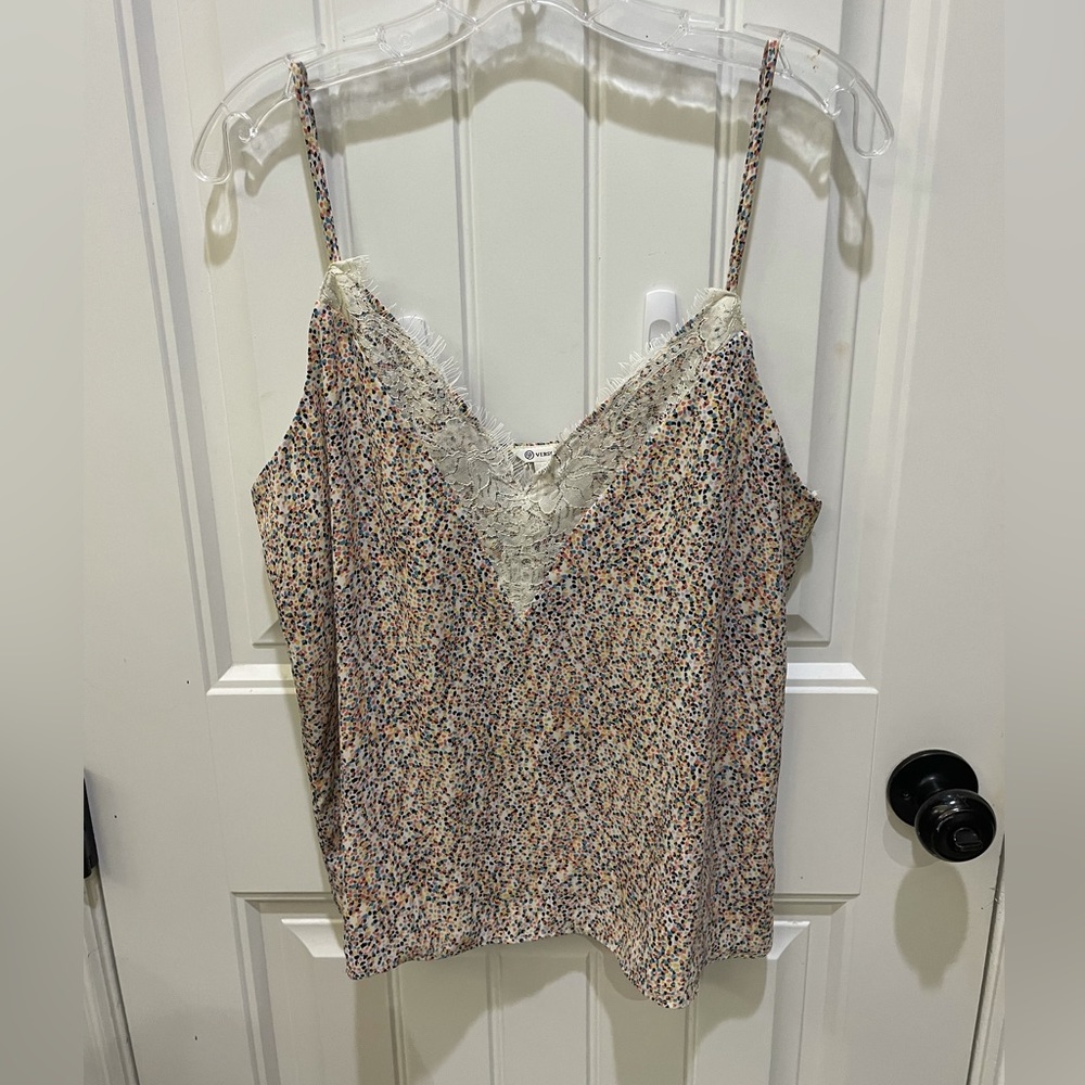 Multi color cami size Large
